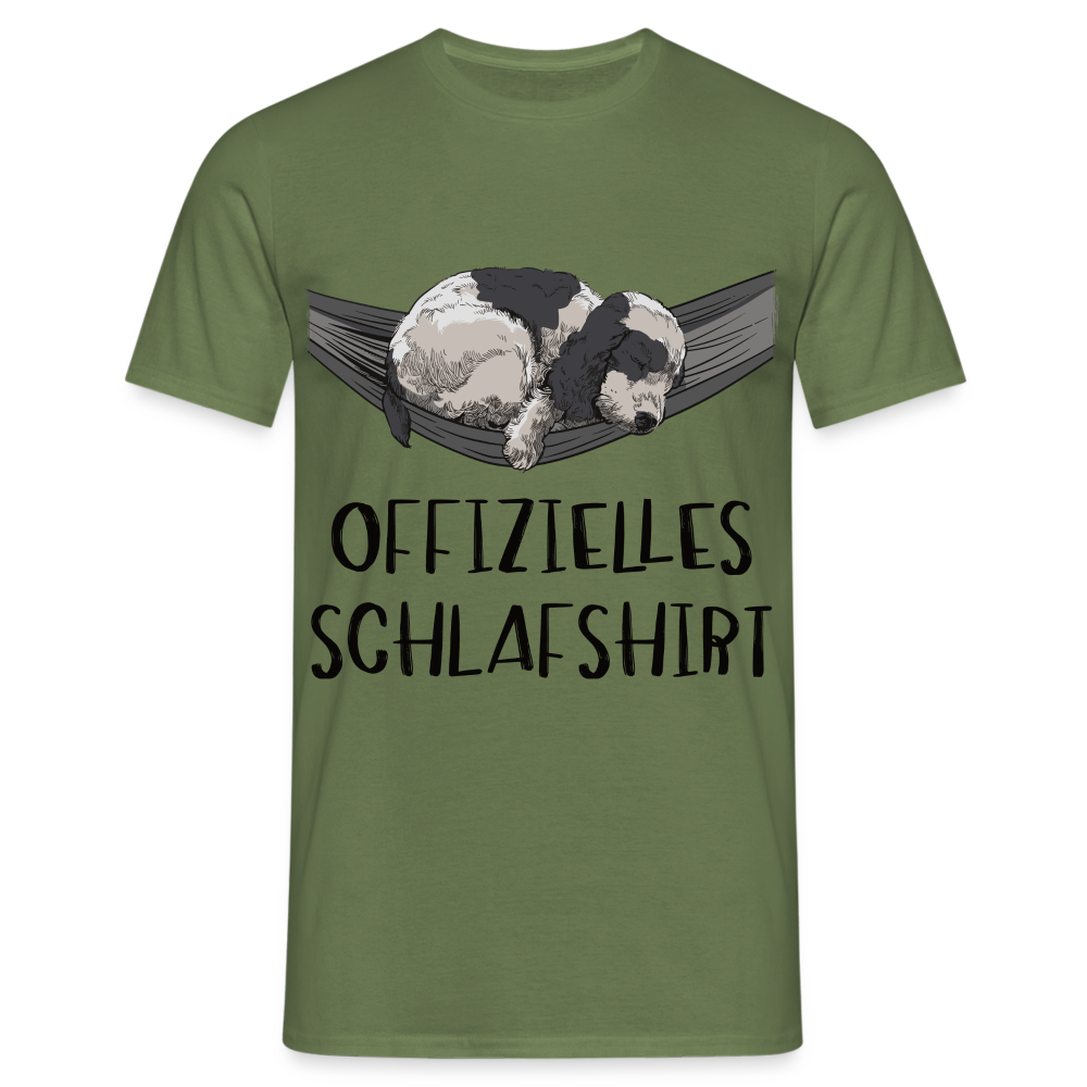 Cocker Spaniel Hängematte Shirt Offizielles Schlafshirt  Geschenk T-Shirt - Militärgrün