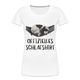 Cocker Spaniel Hängematte Shirt Offizielles Schlafshirt  Geschenk Frauen Premium T-Shirt - Weiß