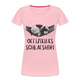 Cocker Spaniel Hängematte Shirt Offizielles Schlafshirt  Geschenk Frauen Premium T-Shirt - Hellrosa