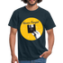 Retro Computer Diskette Shirt Computer Nerd Lustiges T-Shirt - Navy