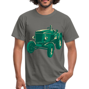 Bauer Landwirt Retro Traktor Shirt Traktor Liebhaber Geschenk T-Shirt - Graphit