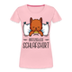 Katze Offizielles Schlafshirt Frauen Premium T-Shirt - Hellrosa