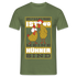 Bauer Landwirt Zu hause ist wo meine Hühner sind witziges T-Shirt - Militärgrün