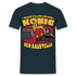 Baggerfahrer Baustellen Shirt Macht Platz für den König der Baustelle Geschenk T-Shirt - Navy