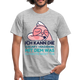 Faultier Shirt - Ich kann die Zukunft verändern mit dem was ich heute nicht tue T-Shirt - Grau meliert