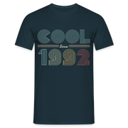 Geburtstags Shirt 1992 Retro Cool since 1992 Geschenk T-Shirt - Navy