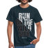 Berlin Shirt Berliner Run on the wild Side Lustiges Berlin T-Shirt - Navy