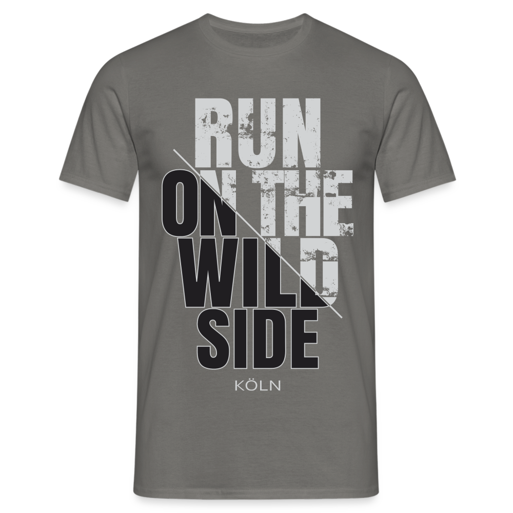 Köln Shirt Kölner Run on the wild Side Lustiges Köln T-Shirt - Graphit