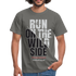 Hohenleipisch Shirt Run on the wild side Lustiges T-Shirt - Graphit