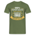 1962 Geburtstags Shirt Limitierte Auflage Jahrgang 1962 Geschenk T-Shirt - Militärgrün