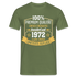 1972 Geburtstags Shirt Limitierte Auflage Jahrgang 1972 Geschenk T-Shirt - Militärgrün