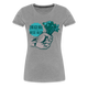 Garten Shirt Einfach mal die Kresse halten Lustiges Frauen Premium T-Shirt - Grau meliert