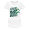 Dorfmädchen Shirt Nur ein Dörfmädchen weiss wie der Maiskolben wächst Premium T-Shirt - Weiß