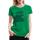 Dorfmädchen Shirt Nur ein Dörfmädchen weiss wie der Maiskolben wächst Premium T-Shirt - Kelly Green