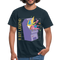 Retro Computerspiele Shirt 8 Bit Legende T-Shirt - Navy