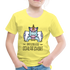 Einhorn offizielles Schlafshirt Lustiges Kinder Premium T-Shirt - Gelb