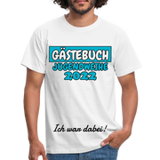 Jugendweihe 2022 Shirt Gästebuch Ich war dabei Geschenkidee T-Shirt - Weiß