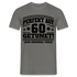 60. Geburtstags Shirt Perfekt auf 60 getunet Original Teile Geschenk T-Shirt - Graphit