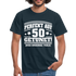 50. Geburtstags Shirt Perfekt auf 50 getunet Original Teile Geschenk T-Shirt - Navy