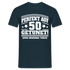 50. Geburtstags Shirt Perfekt auf 50 getunet Original Teile Geschenk T-Shirt - Navy