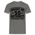 50. Geburtstags Shirt Perfekt auf 50 getunet Original Teile Geschenk T-Shirt - Graphit