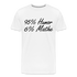 Lustiges Shirt Mathelehrer Geschenk 95% Humor 6% Mathe Witziges Premium T-Shirt - white