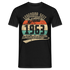 1963 Geburtstags Shirt Legendär seit JUNI 1963 Geschenkidee Geschenk T-Shirt - Schwarz