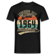 1964 Geburtstags Shirt Legendär seit JUNI 1964 Geschenkidee Geschenk T-Shirt - Schwarz