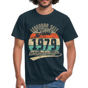 1979 Geburtstags Shirt Legendär seit JUNI 1979 Geschenkidee Geschenk T-Shirt - Navy