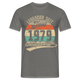 1979 Geburtstags Shirt Legendär seit JUNI 1979 Geschenkidee Geschenk T-Shirt - Graphit