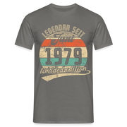 1979 Geburtstags Shirt Legendär seit JUNI 1979 Geschenkidee Geschenk T-Shirt - Graphit