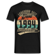 1994 Geburtstags Shirt Legendär seit JUNI 1994 Geschenkidee Geschenk T-Shirt - Schwarz