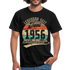 1956 Geburtstags Shirt Legendär seit JUNI 1956 Geschenkidee Geschenk T-Shirt - Schwarz