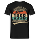 1998 Geburtstags Shirt Legendär seit JUNI 1998 Geschenkidee Geschenk T-Shirt - Schwarz