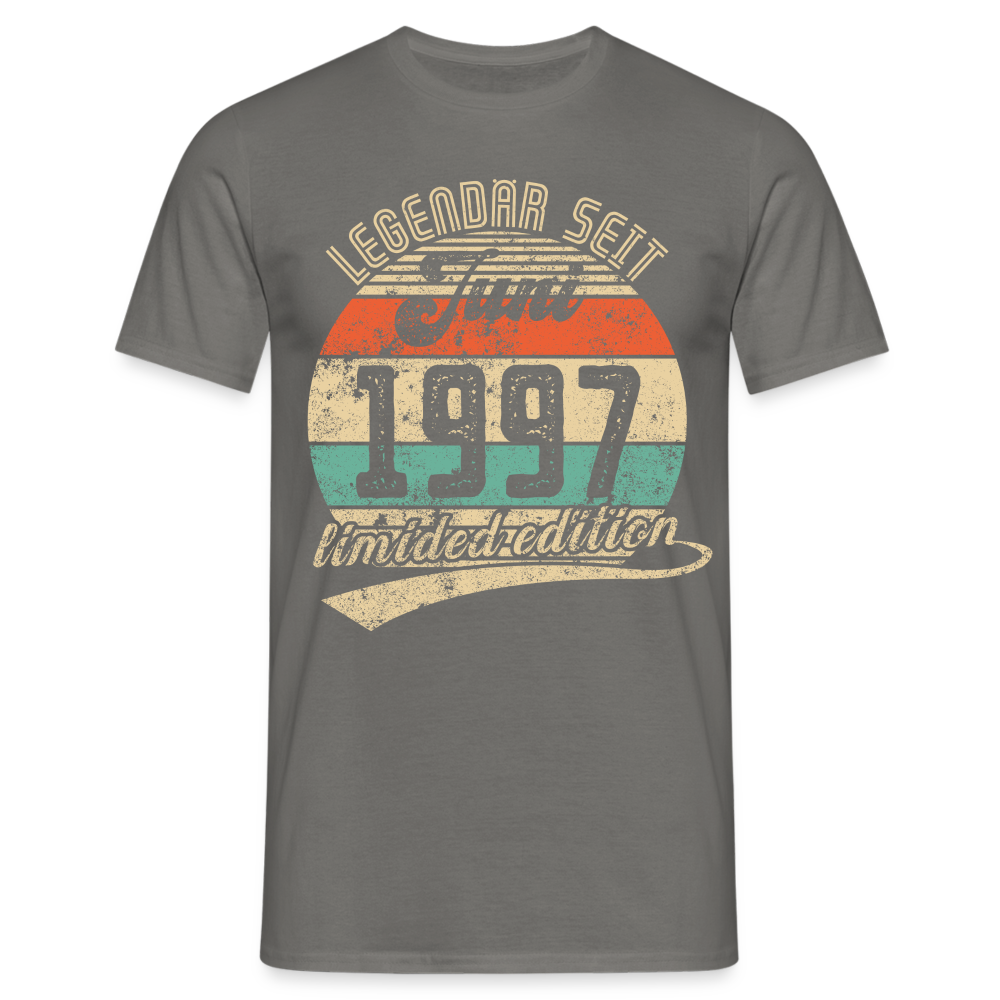 1997 Geburtstags Shirt Legendär seit JUNI 1997 Geschenkidee Geschenk T-Shirt - Graphit