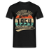 1954 Geburtstags Shirt Legendär seit JUNI 1954 Geschenkidee Geschenk T-Shirt - Schwarz