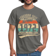 50. Geburtstags Shirt Legendär seit JUNI 1972 Geschenkidee Geschenk T-Shirt - Graphit