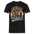 1968 Geburtstags Shirt Legendär seit JUNI 1968 Geschenkidee Geschenk T-Shirt - Schwarz
