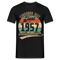 1957 Geburtstags Shirt Legendär seit JUNI 1957 Geschenkidee Geschenk T-Shirt - Schwarz