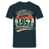 1957 Geburtstags Shirt Legendär seit JUNI 1957 Geschenkidee Geschenk T-Shirt - Navy