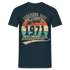 1971 Geburtstags Shirt Legendär seit JUNI 1971 Geschenkidee Geschenk T-Shirt - Navy