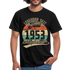 1953 Geburtstags Shirt Legendär seit JUNI 1953 Geschenkidee Geschenk T-Shirt - Schwarz