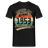 1953 Geburtstags Shirt Legendär seit JUNI 1953 Geschenkidee Geschenk T-Shirt - Schwarz