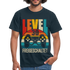 30. Geburtstag Level 30 Freigeschaltet Gamer Gaming Zocker Geschenk T-Shirt - Navy