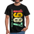 1987 Geburtstags Shirt Legend Since 1987 Retro Style Geschenk Geschenkidee T-Shirt - Schwarz