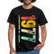 1977 Geburtstags Shirt Legend Since 1977 Retro Style Geschenk Geschenkidee T-Shirt - Schwarz