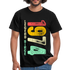 1974 Geburtstags Shirt Legend Since 1974 Retro Style Geschenk Geschenkidee T-Shirt - Schwarz