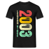 2003 Geburtstags Shirt Legend Since 2003 Retro Style Geschenk Geschenkidee T-Shirt - Schwarz