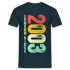 2003 Geburtstags Shirt Legend Since 2003 Retro Style Geschenk Geschenkidee T-Shirt - Navy