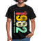 1982 Geburtstags Shirt Legend Since 1982 Retro Style Geschenk Geschenkidee T-Shirt - Schwarz